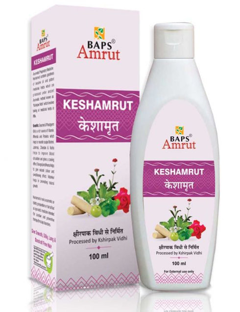 Baps Amrut Keshamrut Hair Oil 100ml